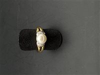 Anello Gioielleria Dossena  Donna in Oro giallo Perla ANOR-245-253